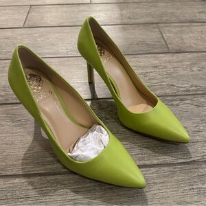 Vince Camuto Lime Green Heels